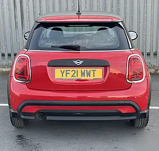 Used 2021 MINI Cooper Classic Red - Interior and Exterior details 6