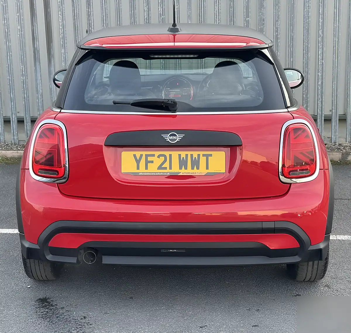 Used 2021 MINI Cooper Classic Red - Interior and Exterior details 6