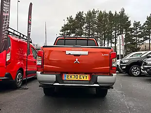 Used 2021 Mitsubishi L200 Barbarian Orange - Interior and Exterior details 5