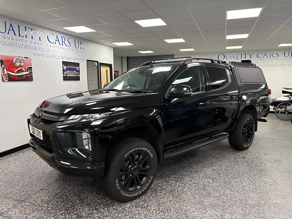 Used 2021 Mitsubishi L200 Barbarian X Jet Black - Front View