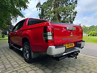 Used 2021 Mitsubishi L200 Barbarian X Red - Interior and Exterior details 6