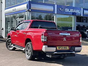 Used 2021 Mitsubishi L200 Barbarian X Red - Interior and Exterior details 7