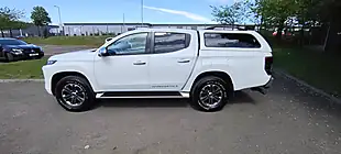Used 2021 Mitsubishi L200 Barbarian X White - Interior and Exterior details 2