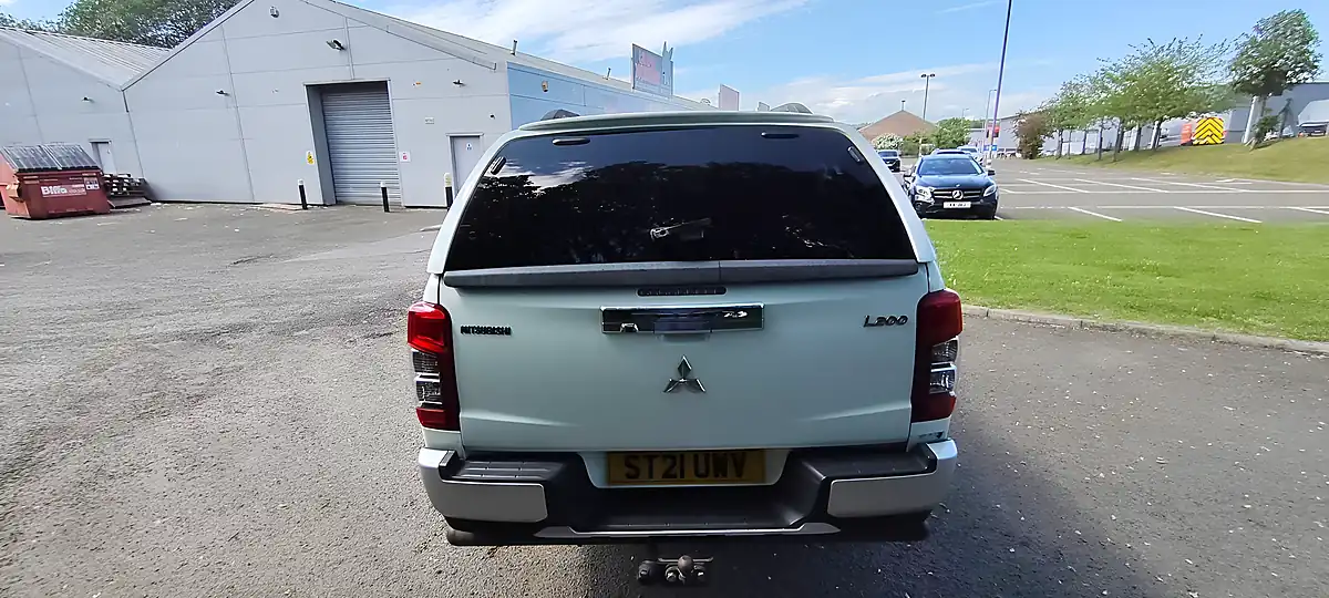 Used 2021 Mitsubishi L200 Barbarian X White - Interior and Exterior details 4