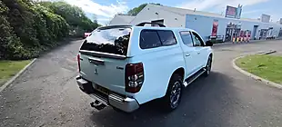 Used 2021 Mitsubishi L200 Barbarian X White - Interior and Exterior details 5