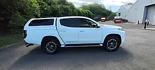 Used 2021 Mitsubishi L200 Barbarian X White - Interior and Exterior details 6