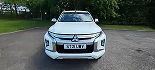 Used 2021 Mitsubishi L200 Barbarian X White - Interior and Exterior details 8