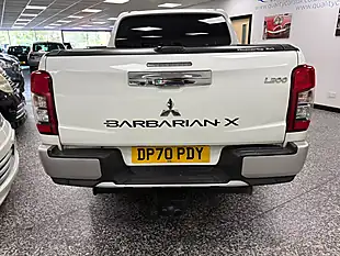 Used 2021 Mitsubishi L200 Barbarian X White - Interior and Exterior details 12