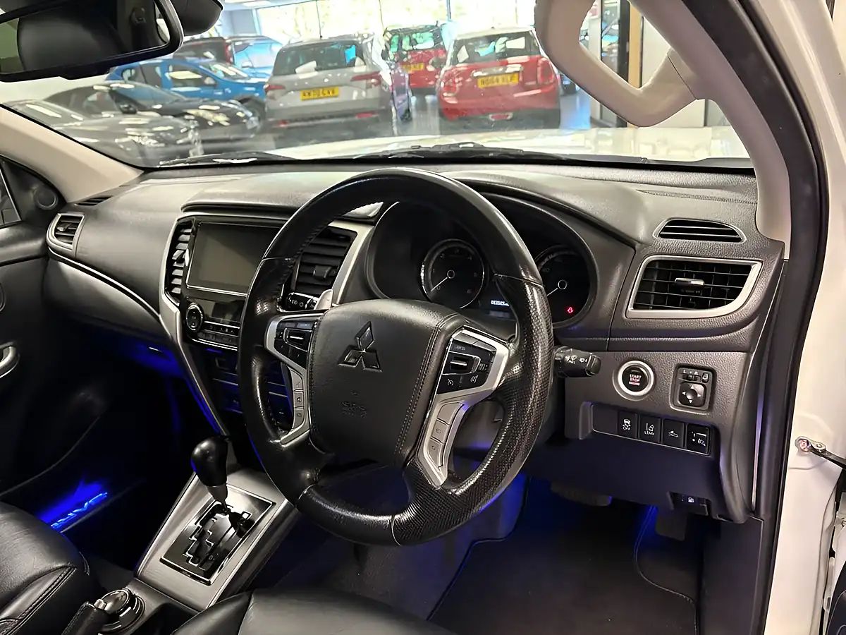 Used 2021 Mitsubishi L200 Barbarian X White - Interior and Exterior details 2
