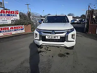 Used 2021 Mitsubishi L200 Trojan D1-D White - Interior and Exterior details 2