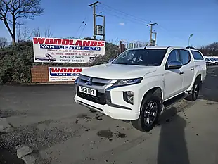 Used 2021 Mitsubishi L200 Trojan D1-D White - Interior and Exterior details 4