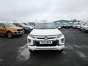 Used 2021 Mitsubishi L200 Trojan White - Interior and Exterior details 3