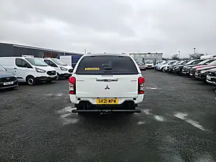 Used 2021 Mitsubishi L200 Trojan White - Interior and Exterior details 7