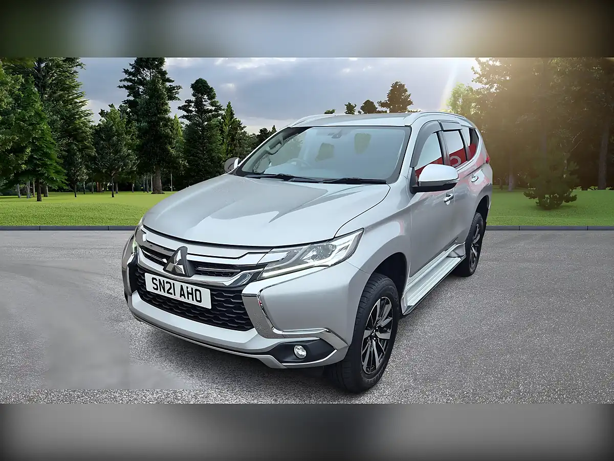 Used 2021 Mitsubishi Shogun Sport 3 Silver - Front View