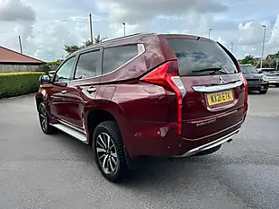Used 2021 Mitsubishi Shogun Sport 4 Red - Interior and Exterior details 5
