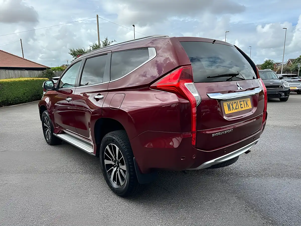 Used 2021 Mitsubishi Shogun Sport 4 Red - Interior and Exterior details 5