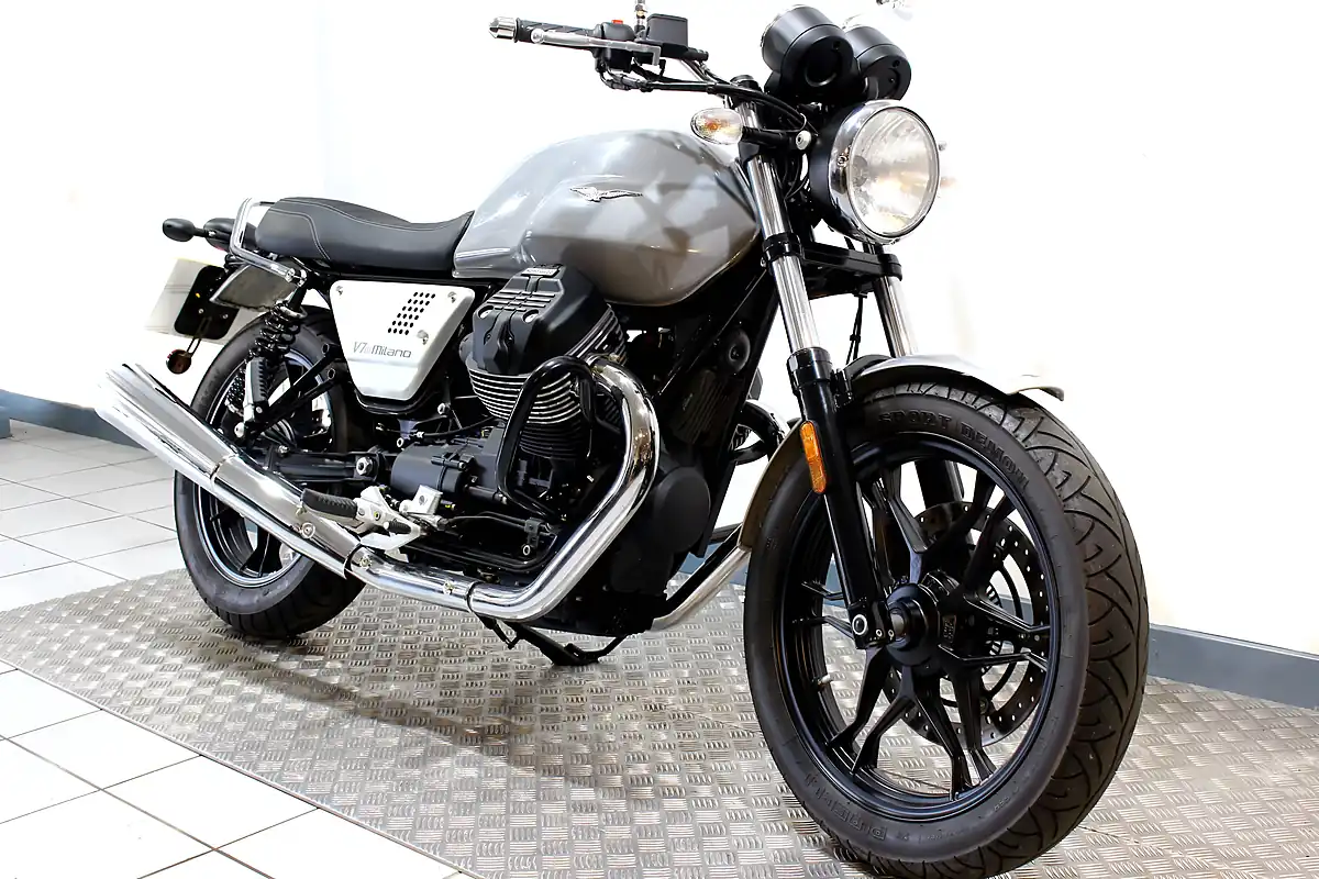 Used 2021 Moto Guzzi V7 Milano Grey - Interior and Exterior details 2