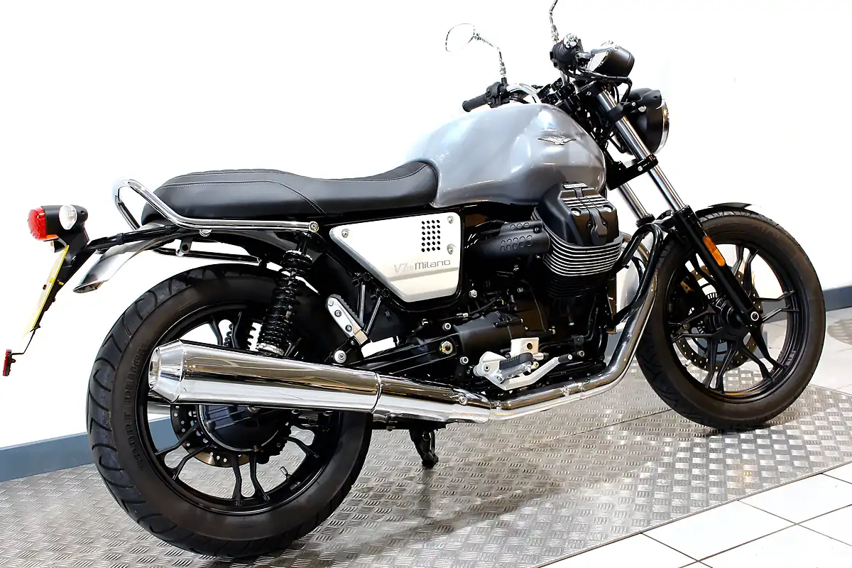 Used 2021 Moto Guzzi V7 Milano Grey - Interior and Exterior details 3