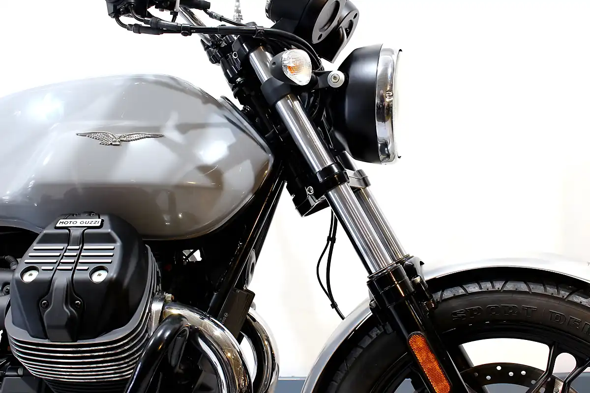 Used 2021 Moto Guzzi V7 Milano Grey - Interior and Exterior details 4