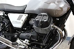 Used 2021 Moto Guzzi V7 Milano Grey - Interior and Exterior details 6