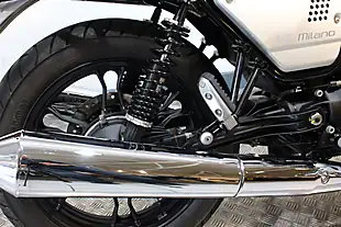 Used 2021 Moto Guzzi V7 Milano Grey - Interior and Exterior details 7