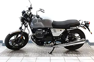 Used 2021 Moto Guzzi V7 Milano Grey - Interior and Exterior details 9