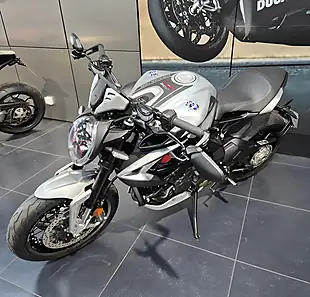 Used 2021 Mv Agusta Dragster 800RR Scs Metallic Silver - Interior and Exterior details 2