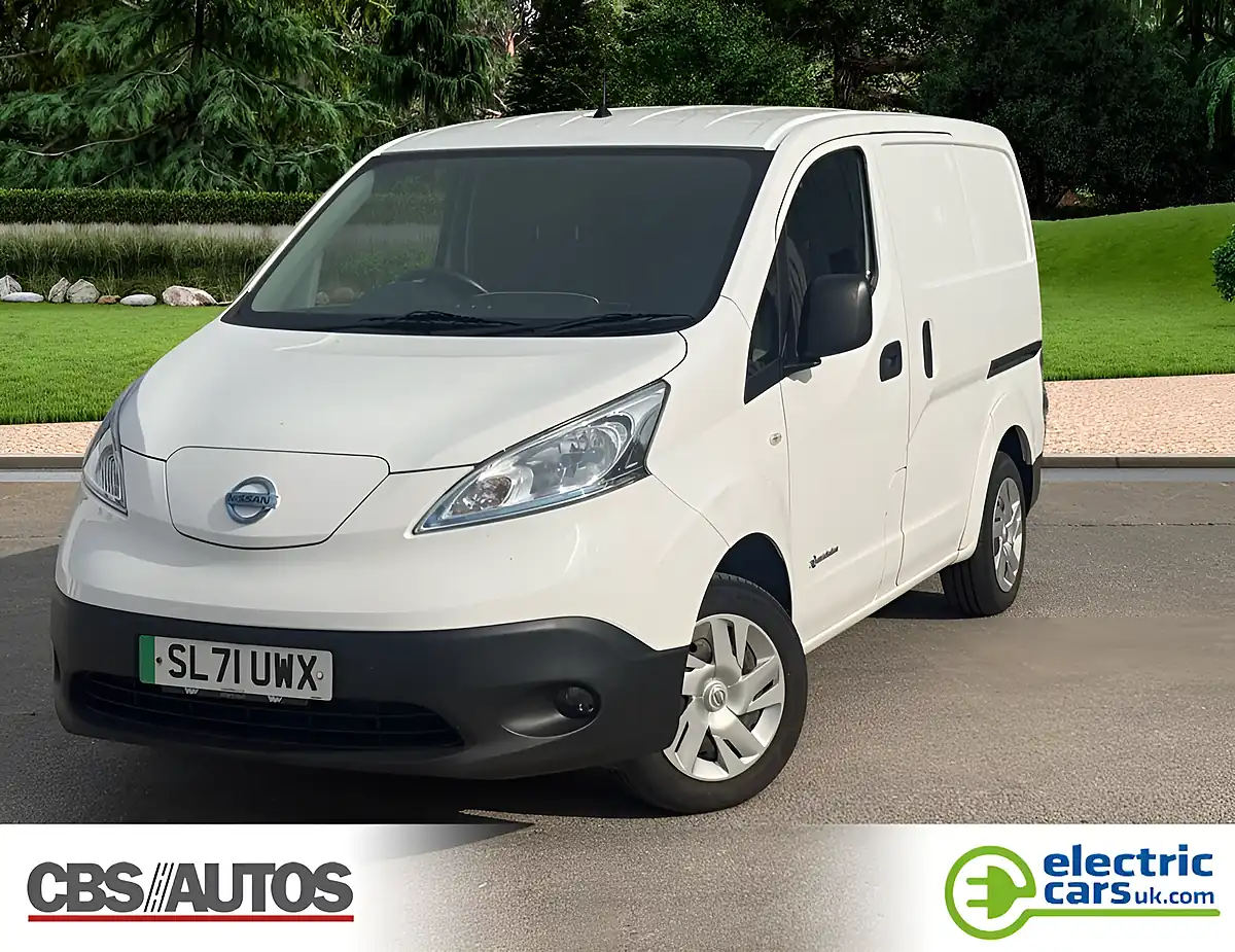 Used 2021 Nissan E-Nv200 Acenta Panel Van White - Front View