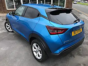 Used 2021 Nissan Juke N-Connecta Vivid Blue - Interior and Exterior details 15