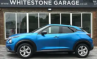 Used 2021 Nissan Juke N-Connecta Vivid Blue - Interior and Exterior details 4