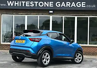 Used 2021 Nissan Juke N-Connecta Vivid Blue - Interior and Exterior details 5