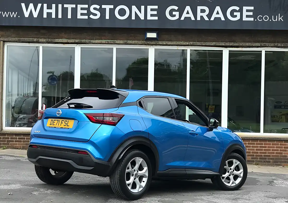 Used 2021 Nissan Juke N-Connecta Vivid Blue - Interior and Exterior details 5