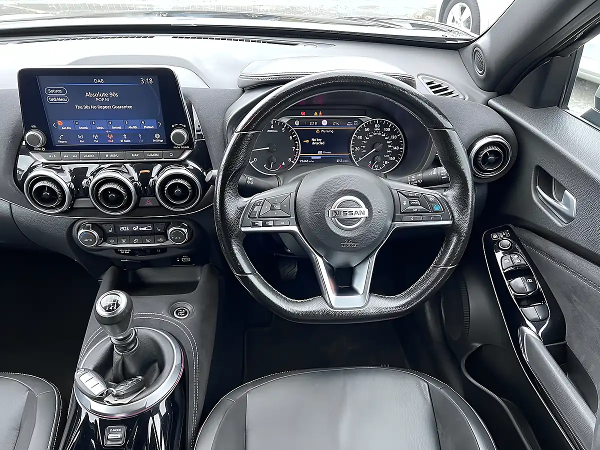 Used 2021 Nissan Juke Tekna+ Pearl Black Met - Interior and Exterior details 10