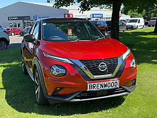 Used 2021 Nissan Juke Tekna Red - Interior and Exterior details 2