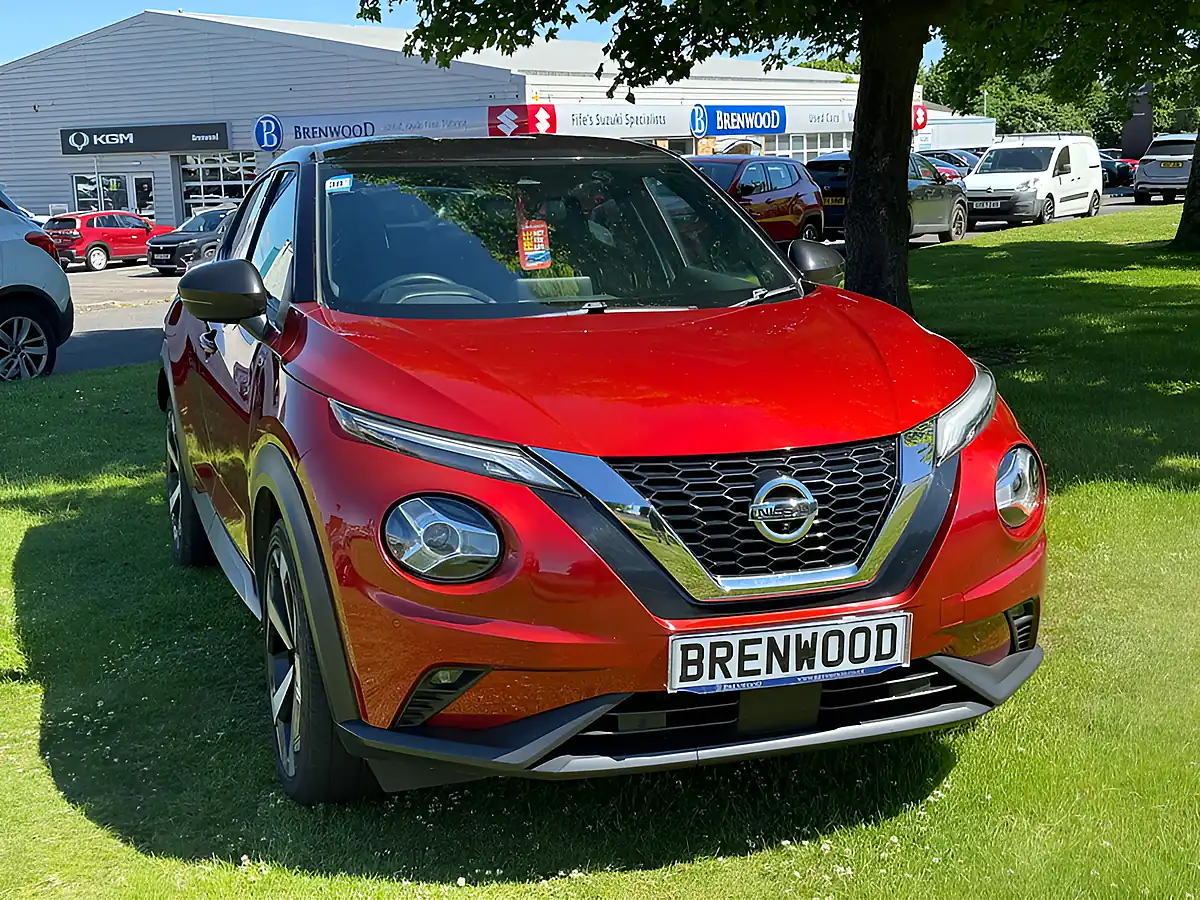 Used 2021 Nissan Juke Tekna Red - Interior and Exterior details 2