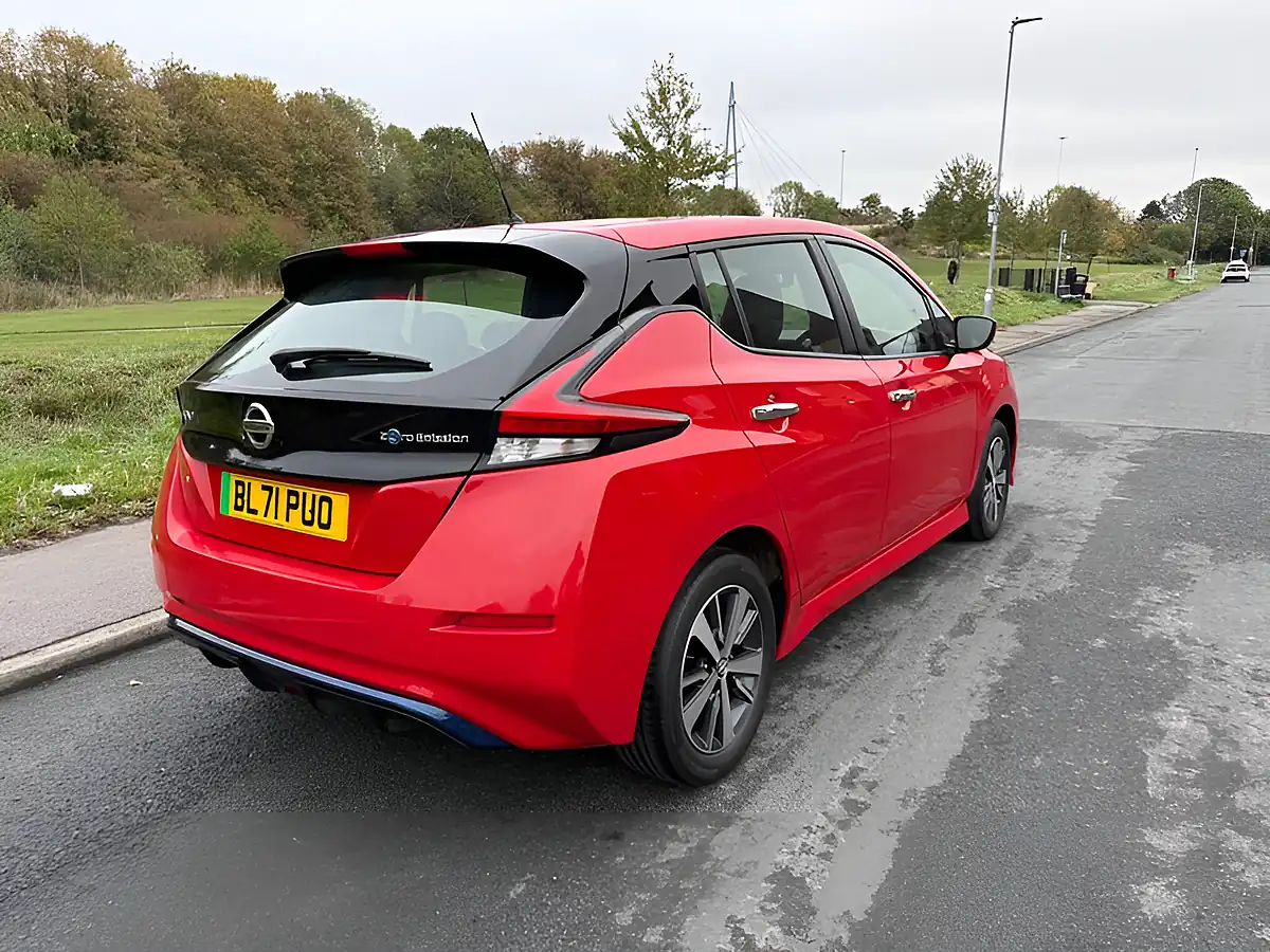 Used 2021 Nissan Leaf Acenta Flame Red - Interior and Exterior details 2