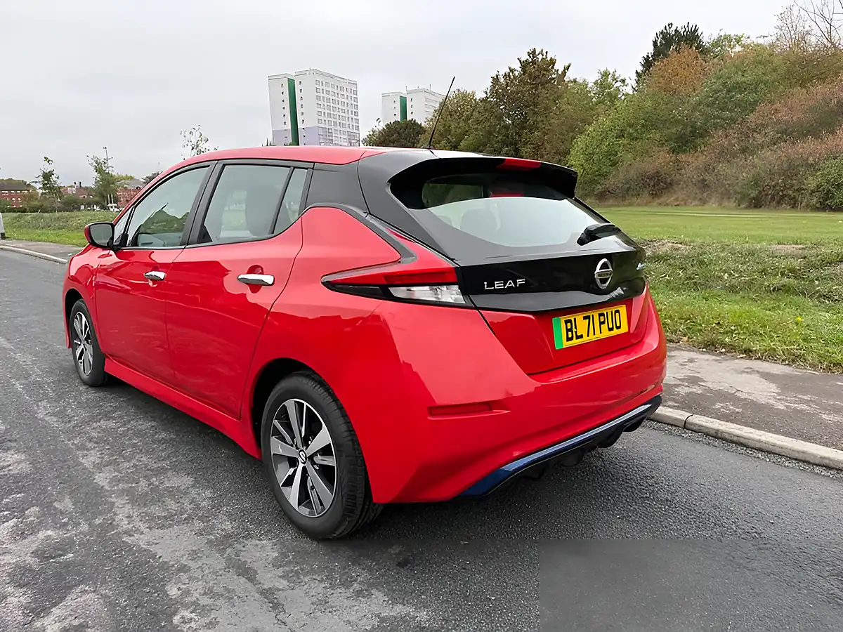 Used 2021 Nissan Leaf Acenta Flame Red - Interior and Exterior details 4