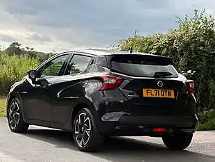 Used 2021 Nissan Micra Acenta Black - Interior and Exterior details 6
