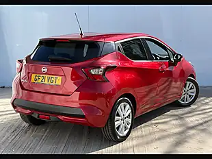 Used 2021 Nissan Micra Acenta Passion Red - Interior and Exterior details 9