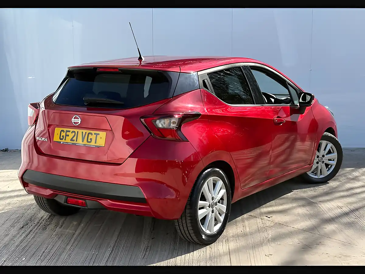 Used 2021 Nissan Micra Acenta Passion Red - Interior and Exterior details 9