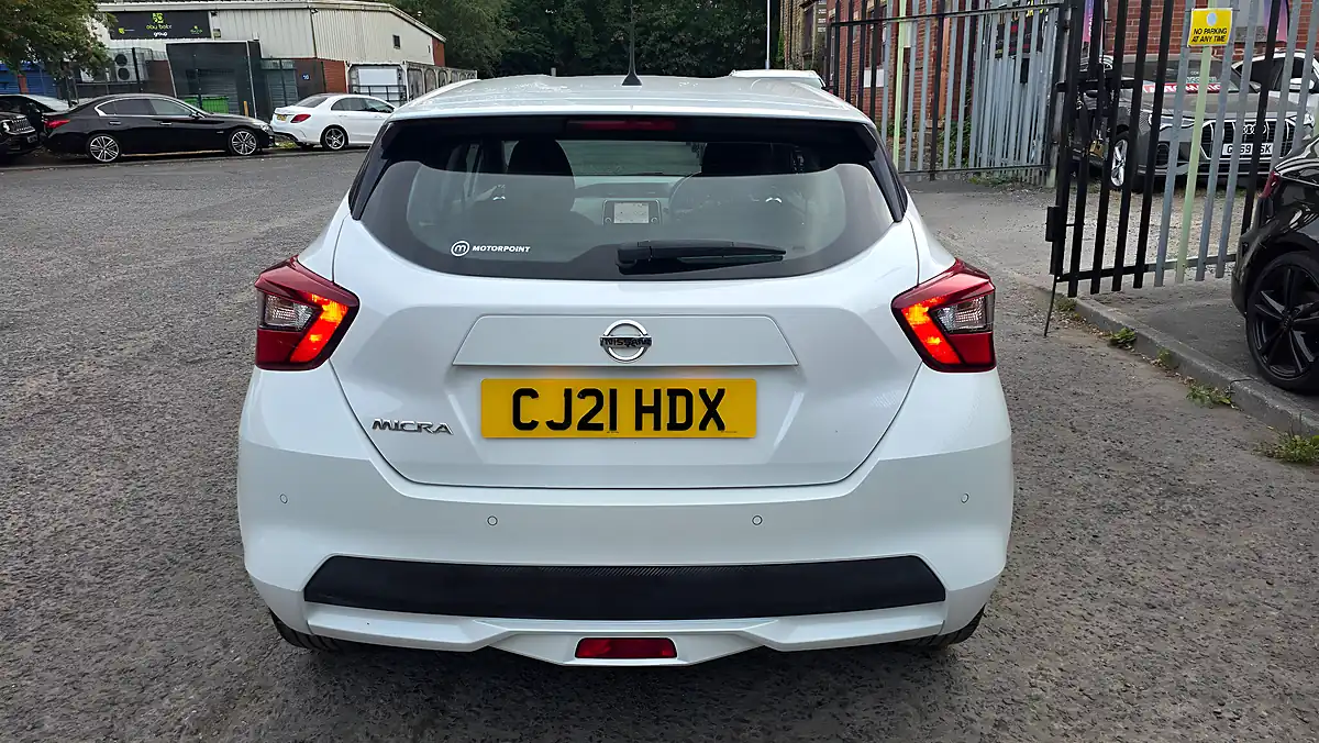 Used 2021 Nissan Micra Acenta Xtron White - Interior and Exterior details 10