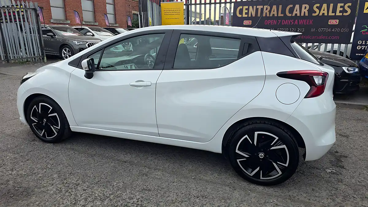 Used 2021 Nissan Micra Acenta Xtron White - Interior and Exterior details 11