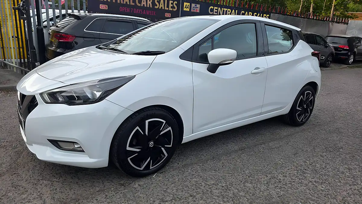 Used 2021 Nissan Micra Acenta Xtron White - Interior and Exterior details 12
