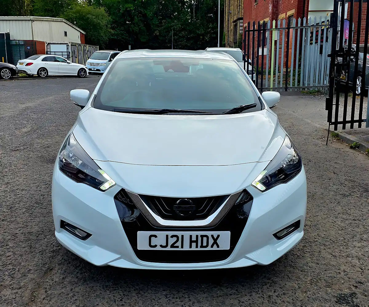 Used 2021 Nissan Micra Acenta Xtron White - Interior and Exterior details 2