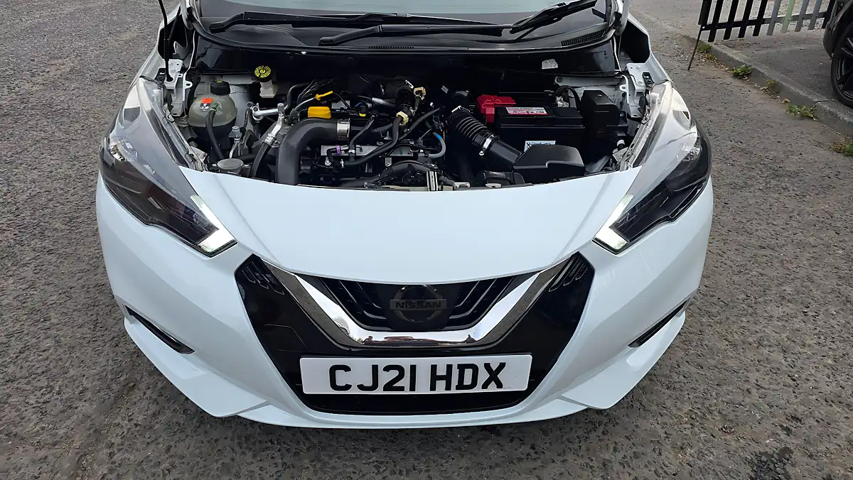 Used 2021 Nissan Micra Acenta Xtron White - Interior and Exterior details 20