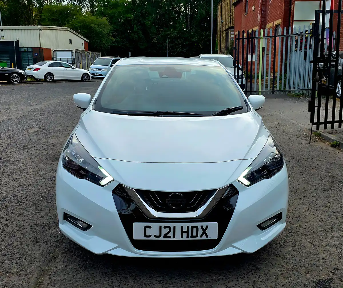 Used 2021 Nissan Micra Acenta Xtron White - Interior and Exterior details 3