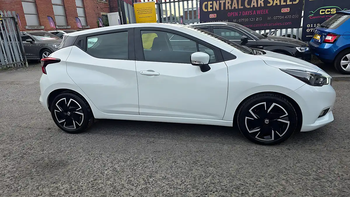 Used 2021 Nissan Micra Acenta Xtron White - Interior and Exterior details 5