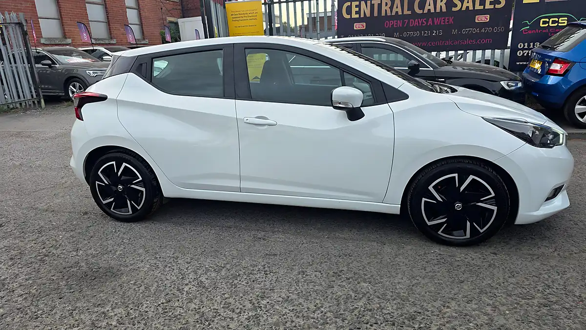 Used 2021 Nissan Micra Acenta Xtron White - Interior and Exterior details 6