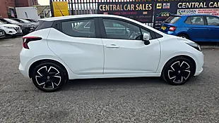 Used 2021 Nissan Micra Acenta Xtron White - Interior and Exterior details 7