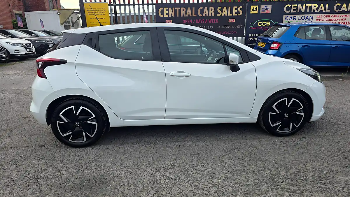 Used 2021 Nissan Micra Acenta Xtron White - Interior and Exterior details 7